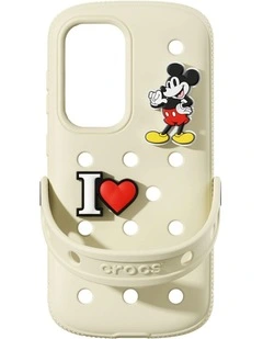 Galaxy S25 Crocs Case in Bone