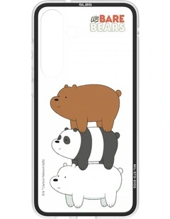 Galaxy S25+ We Bare Bears Impression Case in Brown