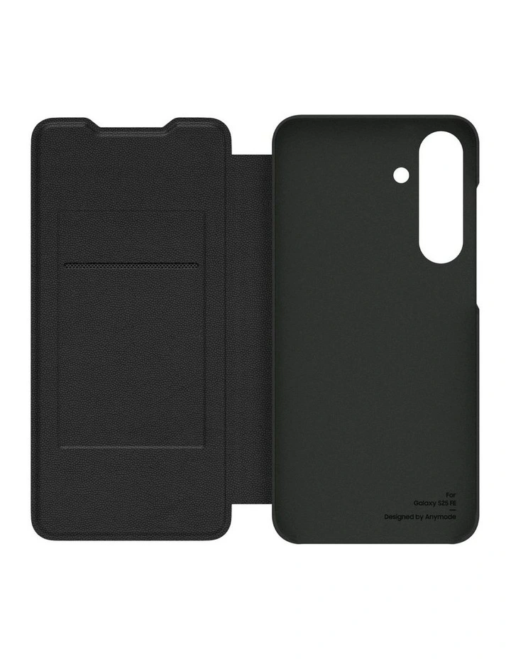 Galaxy S25 FE Wallet Flip Case in Black image 4
