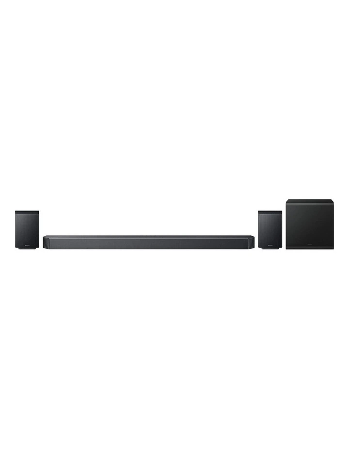 Q-series 9.1.4 ch Subwoofer & Rear Speaker HW-Q930F Soundbar in Black image 1