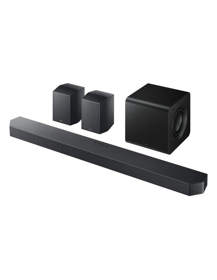 Q-series 9.1.4 ch Subwoofer & Rear Speaker HW-Q930F Soundbar in Black image 2