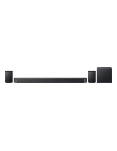 Q-series11.1.4 ch Subwoofer & Rear Speaker HW-Q990F Soundbar in Black