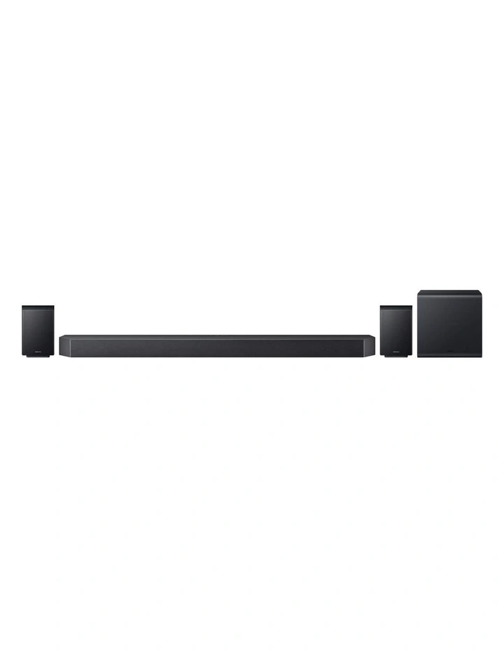 Q-series11.1.4 ch Subwoofer & Rear Speaker HW-Q990F Soundbar in Black image 1