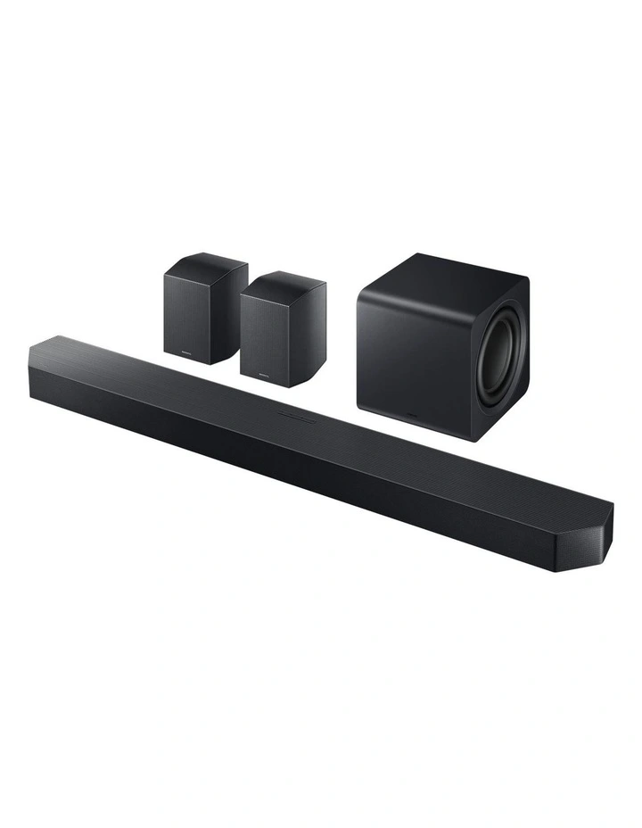 Q-series11.1.4 ch Subwoofer & Rear Speaker HW-Q990F Soundbar in Black image 2