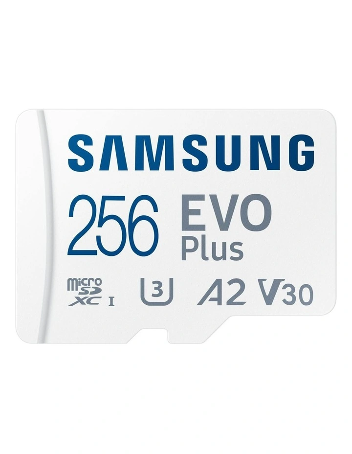 Evo Plus Microsd Card 2024 256gb in White image 1