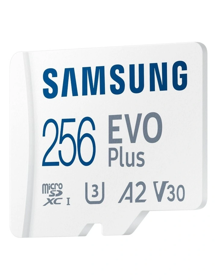 Evo Plus Microsd Card 2024 256gb in White image 2