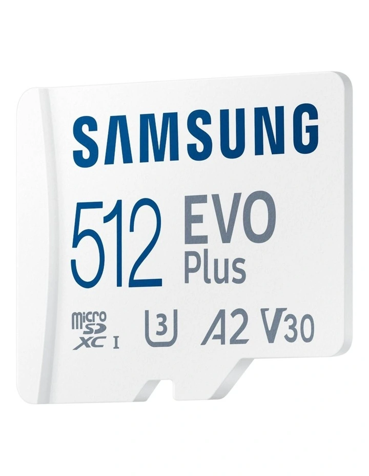 Evo Plus Microsd Card 2024 512gb in White image 2