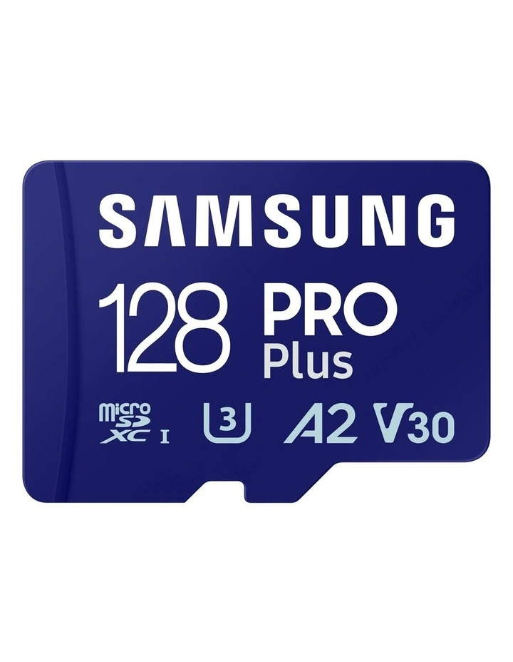 Pro Plus Microsd Card 128gb in Blue image 1