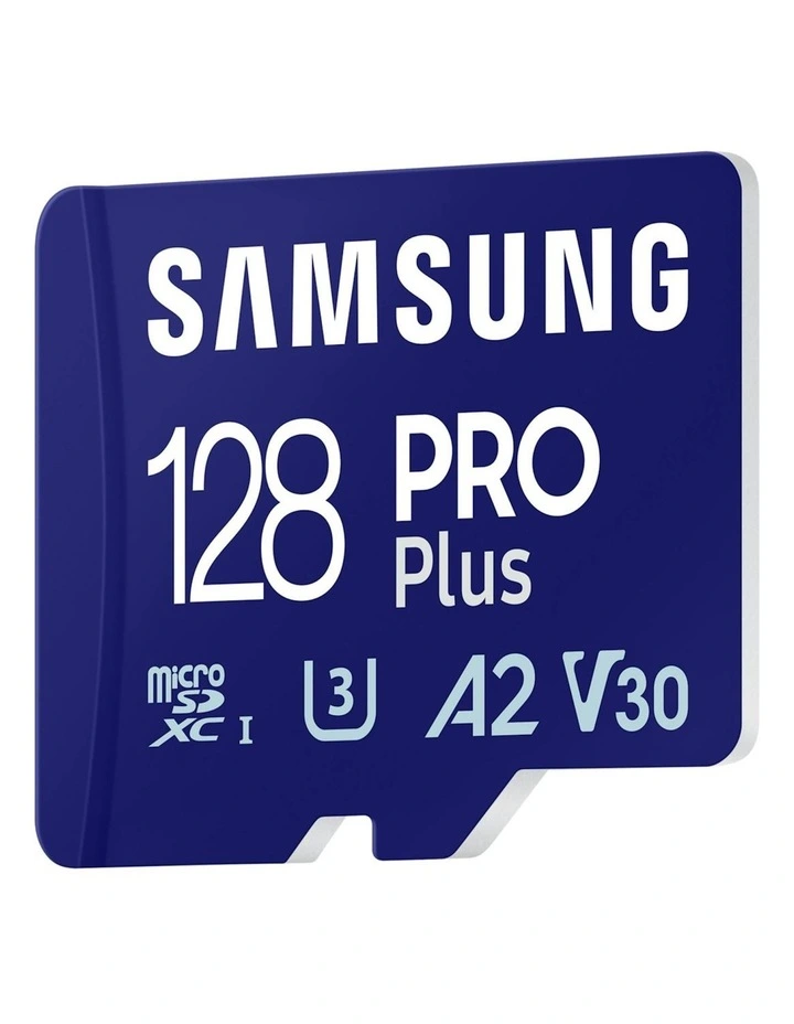 Pro Plus Microsd Card 128gb in Blue image 2
