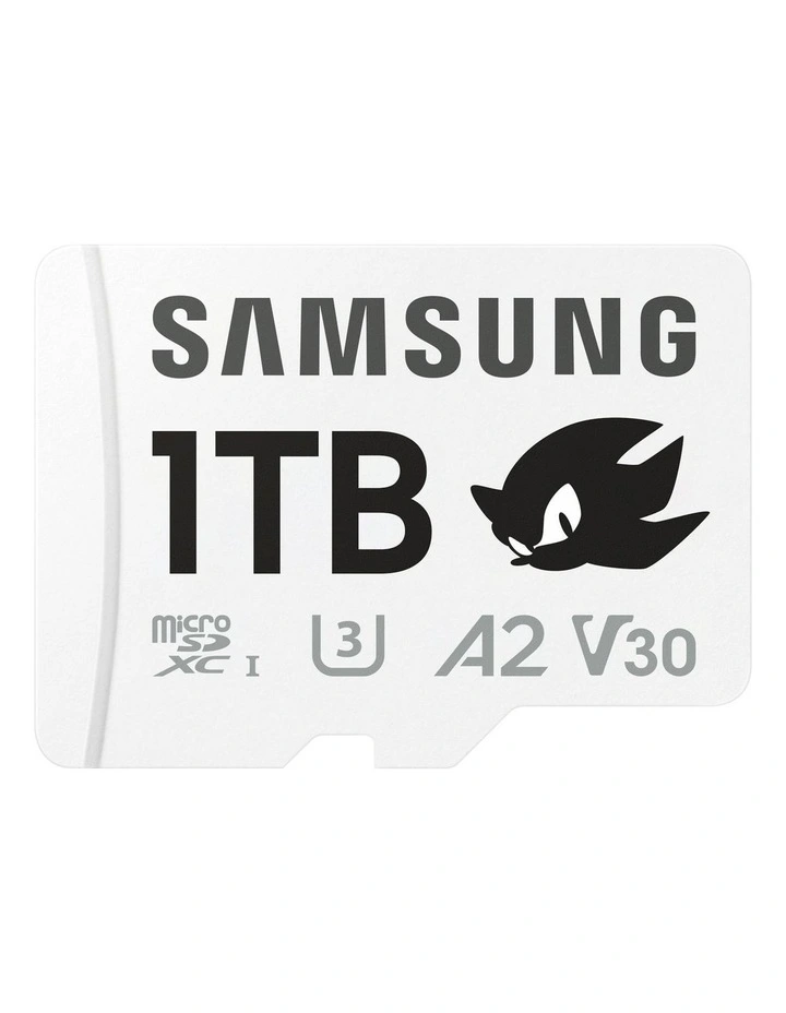 Samsung PRO Plus Sonic the Hedgehog microSD Card 1TB image 1