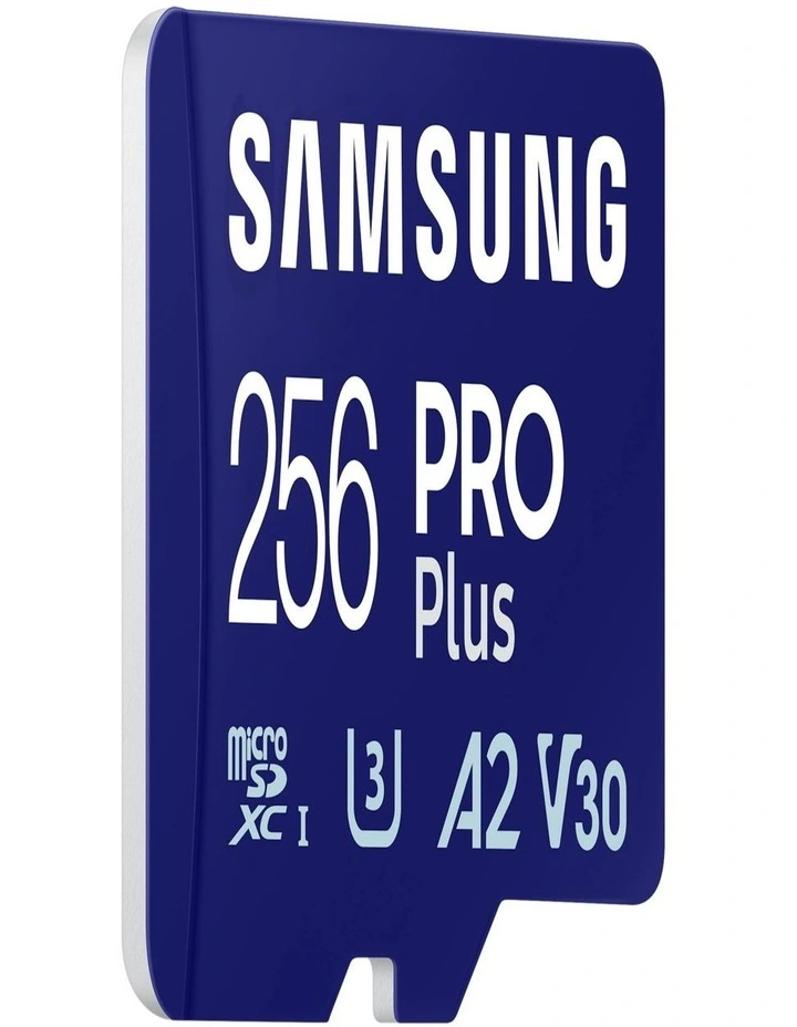 PRO Plus microSD Card 256GB in Blue image 3