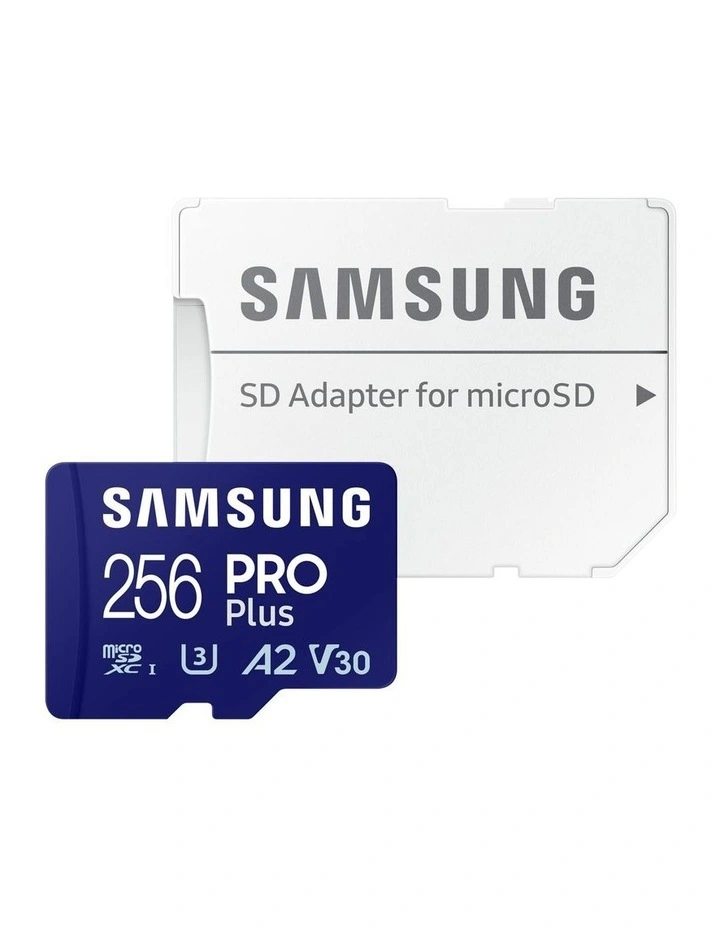 PRO Plus microSD Card 256GB in Blue image 4