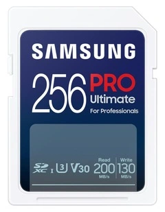 PRO Ultimate SD Card 256GB in Blue