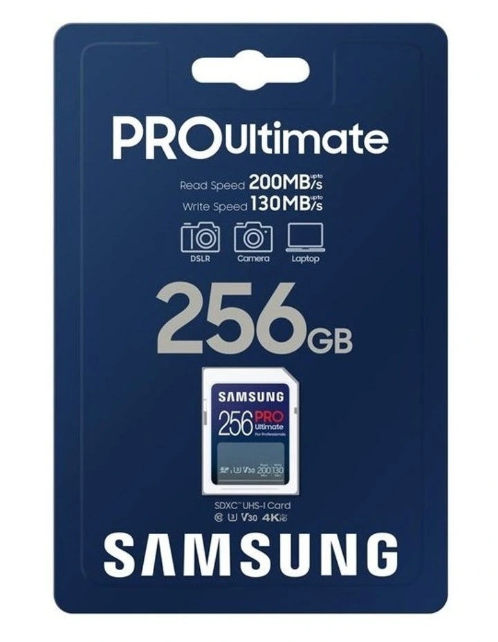 PRO Ultimate SD Card 256GB in Blue image 5