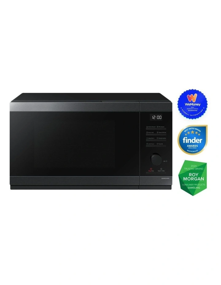 With Dial And Button Control Stainless Steel Microwave 32L in Silver image 4