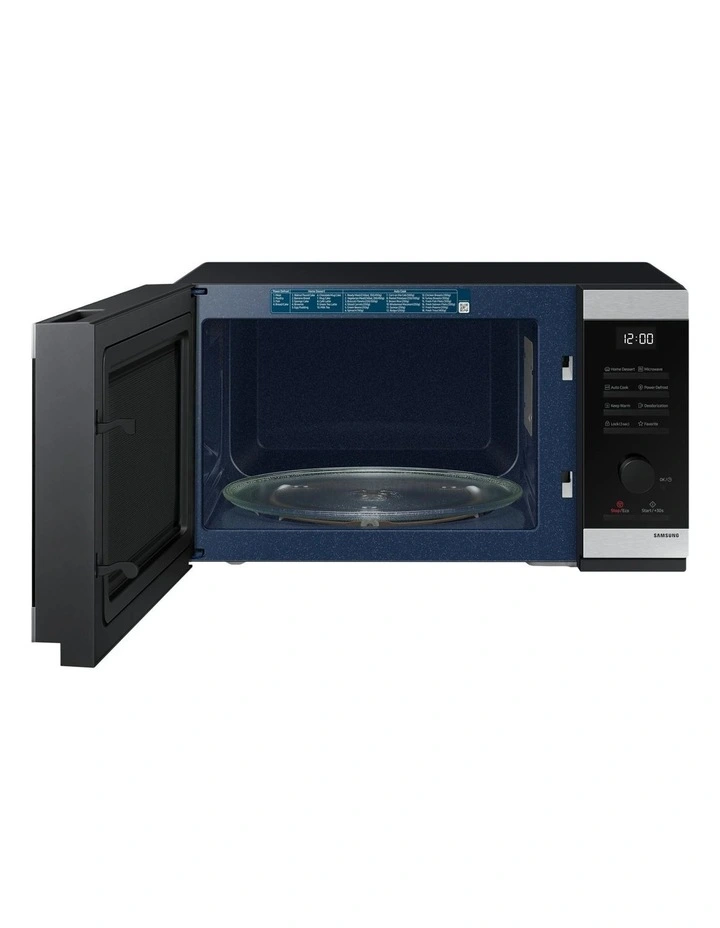 With Dial & Button Control New Stainless Steel Microwave 32L in Black image 2