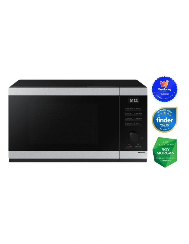 With Dial & Button Control New Stainless Steel Microwave 32L in Black image 4
