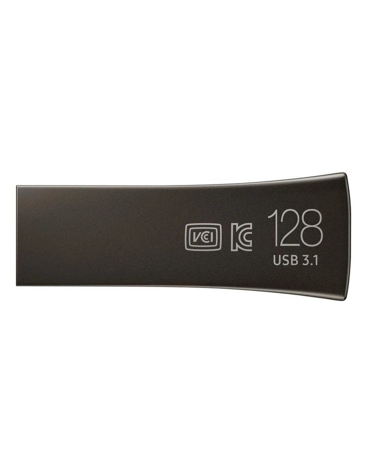Bar Plus USB Flash Drive 128GB in Black image 2