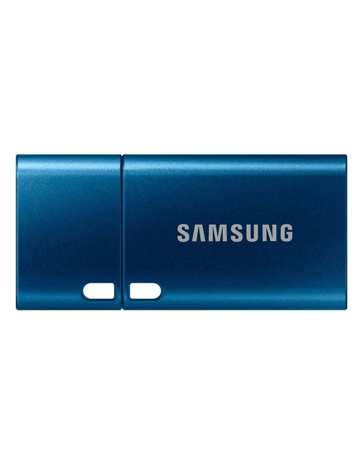 USB Type-C Flash Drive 128GB in Blue image 1
