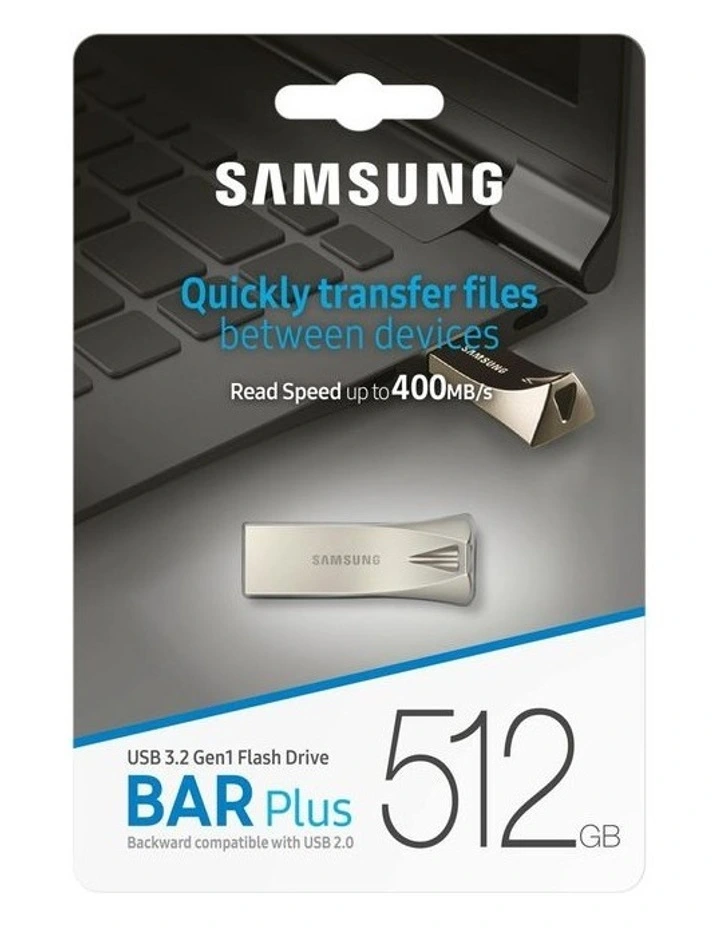 Bar Plus USB Flash Drive 512GB in Beige image 7
