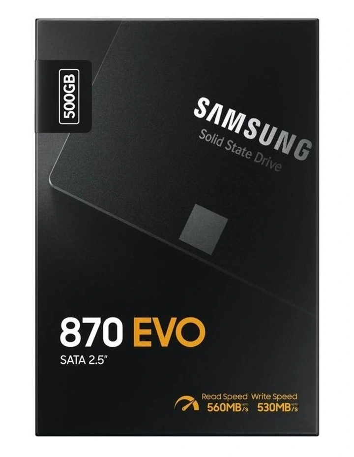 870 Evo Sata III 2.5 inch SSD 500GB in Black image 6
