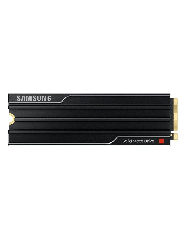 9100 Pro with Heatsink PCIe 5.0 NVMe M.2 SSD 4TB in Black image 1