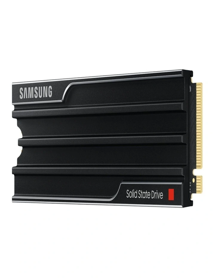 9100 Pro with Heatsink PCIe 5.0 NVMe M.2 SSD 4TB in Black image 3