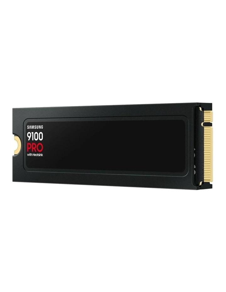 9100 Pro with Heatsink PCIe 5.0 NVMe M.2 SSD 4TB in Black image 4