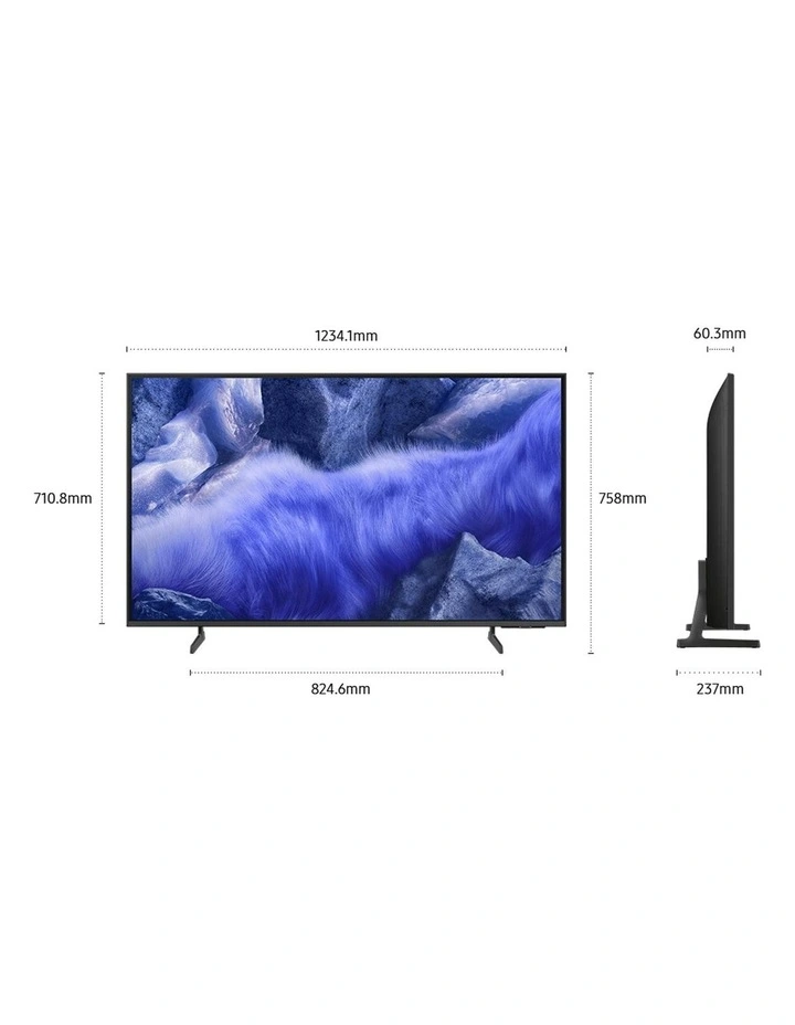 QLED QEF1 4K Vision AI Smart TV 55'' in Titanium Grey image 6