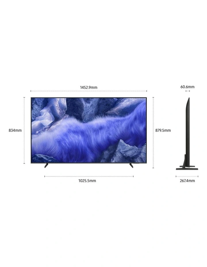 QLED QEF1 4K Vision AI Smart TV 65'' in Titanium Grey image 6