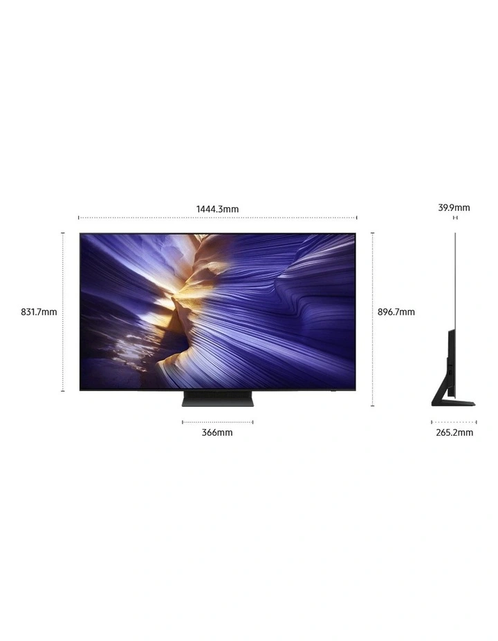 OLED S90F 4K Vision AI Smart TV 65" in Black image 6