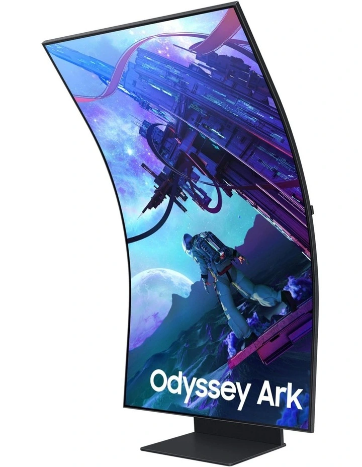 55 Odyssey Ark 2nd Gen Curved UHD Gaming Monitor in Black image 1