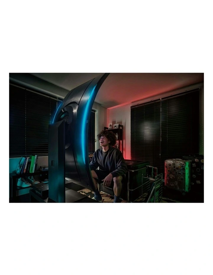 55 Odyssey Ark 2nd Gen Curved UHD Gaming Monitor in Black image 6