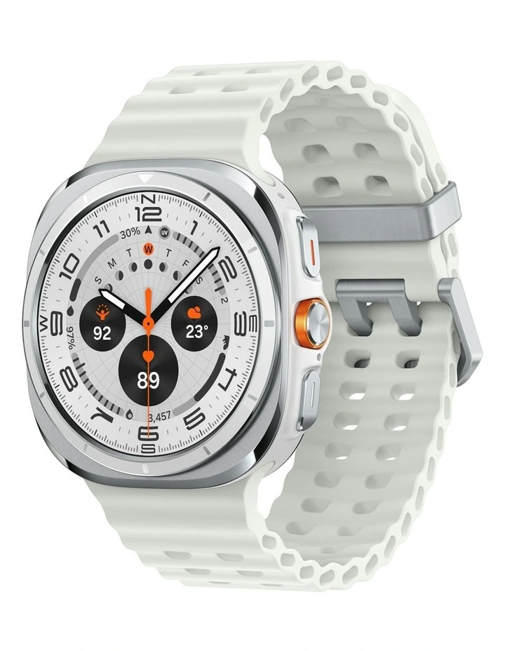 Titanium Galaxy Watch Ultra 2025 LTE, 47 mm in White image 1