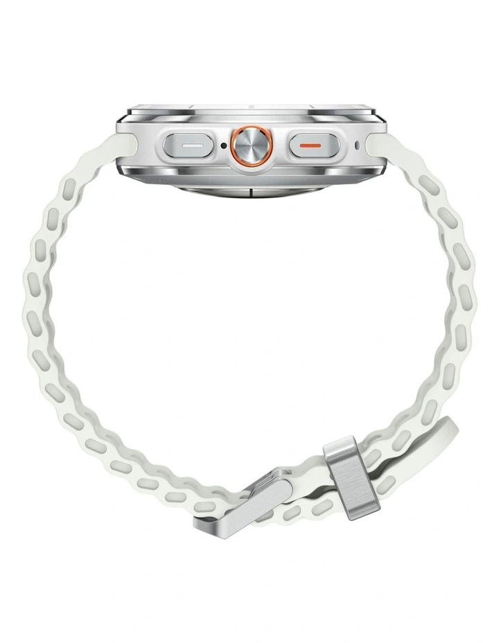 Titanium Galaxy Watch Ultra 2025 LTE, 47 mm in White image 5