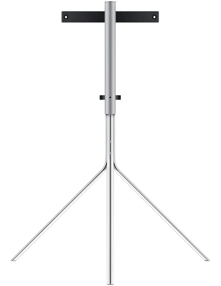 TV Easel Stand for White 65" in Silver image 2