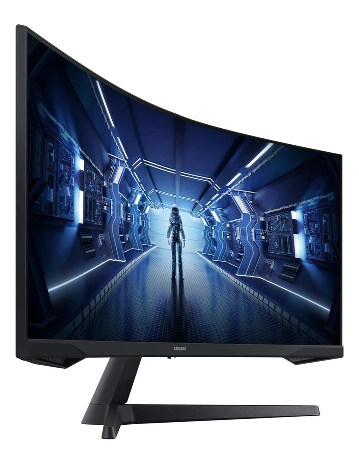 Samsung 34 Odyssey G55T Curved WQHD Gaming Monitor in Black image 7