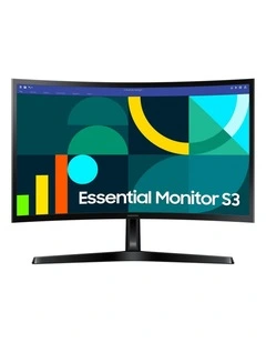 Samsung 24 S36GD Curved Monitor in Black