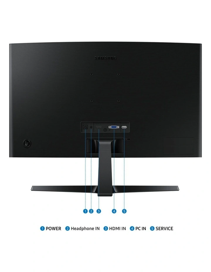 Samsung 24 S36GD Curved Monitor in Black image 5