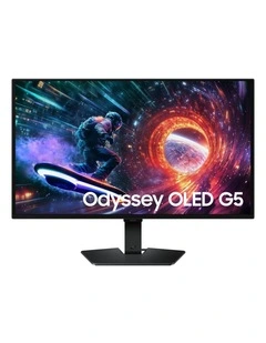 27 Odyssey OLED G5 G50SF QHD 180Hz Gaming Monitor in Black