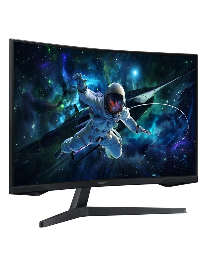 32 Odyssey G55C QHD Curved Gaming Monitor in Black image 4