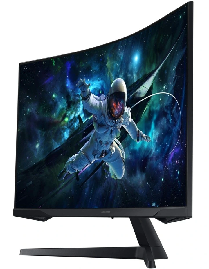 32 Odyssey G55C QHD Curved Gaming Monitor in Black image 6