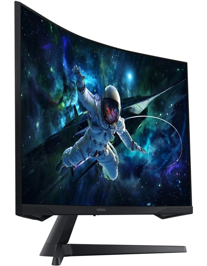 32 Odyssey G55C QHD Curved Gaming Monitor in Black image 7