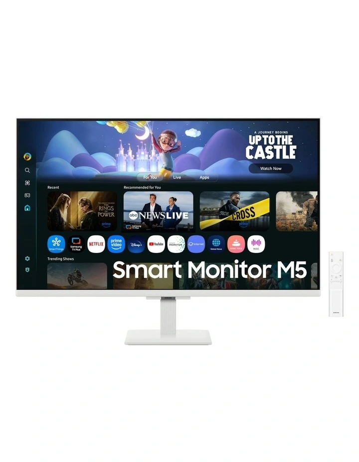 Smart Monitor 32 Inch M5 M50F FHD in White image 1
