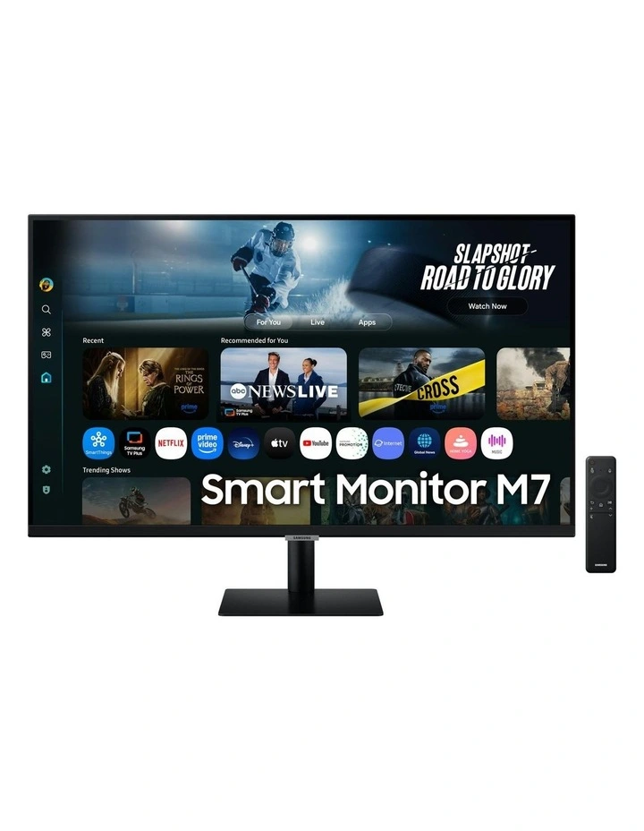 Vision AI Smart Monitor 32 Inch M7 M70F 4K in Black image 1