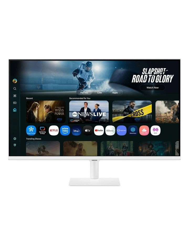 Smart Monitor M7 32 Inch M70F 4K in White image 2