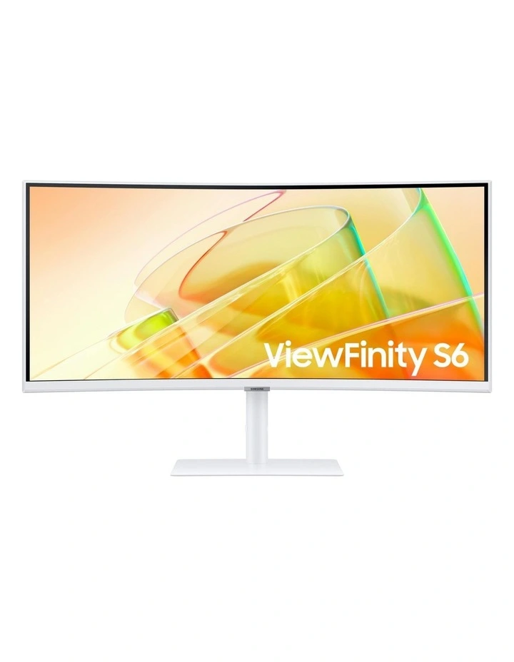 ViewFinity Monitor 34 Inch S65TC Thunderbolt4 WQHD in White image 1