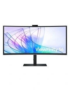 ViewFinity Webcam Monitor 34 Inch S6 S65VC Ultra WQHD in Black