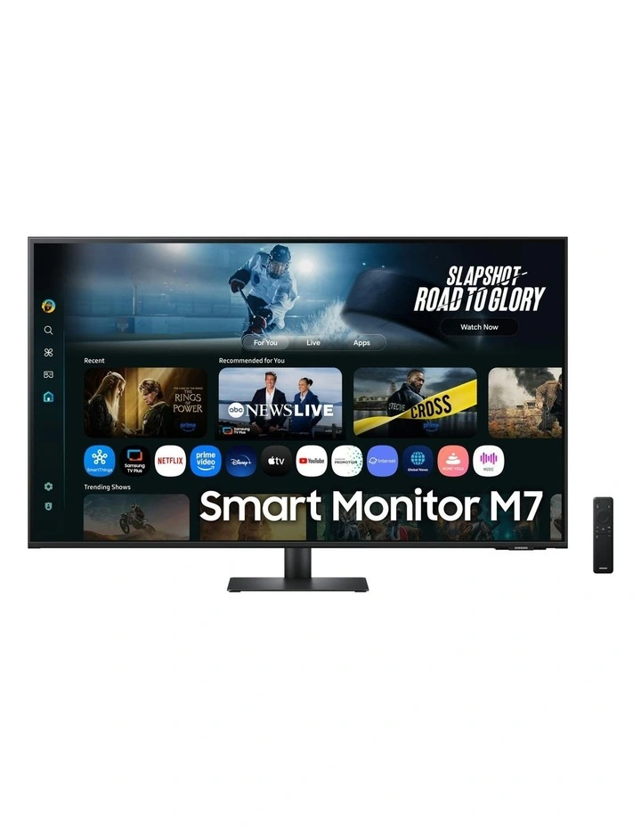 Vision AI Smart Monitor 43 Inch M7 M70F 4K in Black image 1