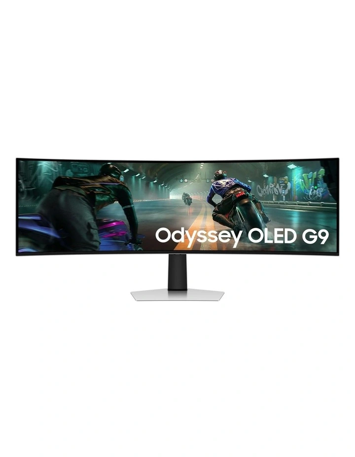 49 Odyssey OLED G91SD Curved DQHD 144Hz Gaming Monitor in Silver image 1
